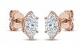 The Solvere Marquise Four-Prong Earrings