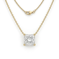 The Solvere Princess Pendant Necklace - Lab-Grown