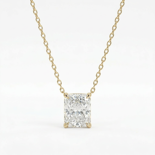 The Solvere Radiant Pendant Necklace - Natural